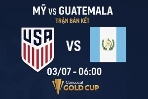 Link trực tiếp bóng đá Mỹ vs Guatemala 03/07 - 06:00