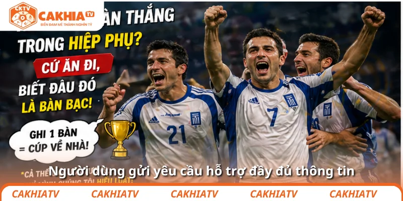 Cầu thủ ăn mừng bàn thắng trong hiệp phụ